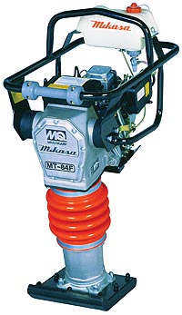 The MT-84F rammer is Multiquip Inc.s most powerful four-cycle rammer, boasting 3,950 pounds of impact force. Its 3.5- horsepower gasoline engine makes it more fuel-efficient and quieter, with lower emissions, than two-cycle rammers.