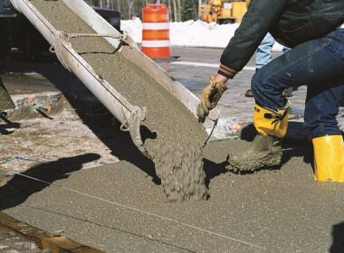 Cold Weather Stamping is doable when you know the right information about how concrete cures.