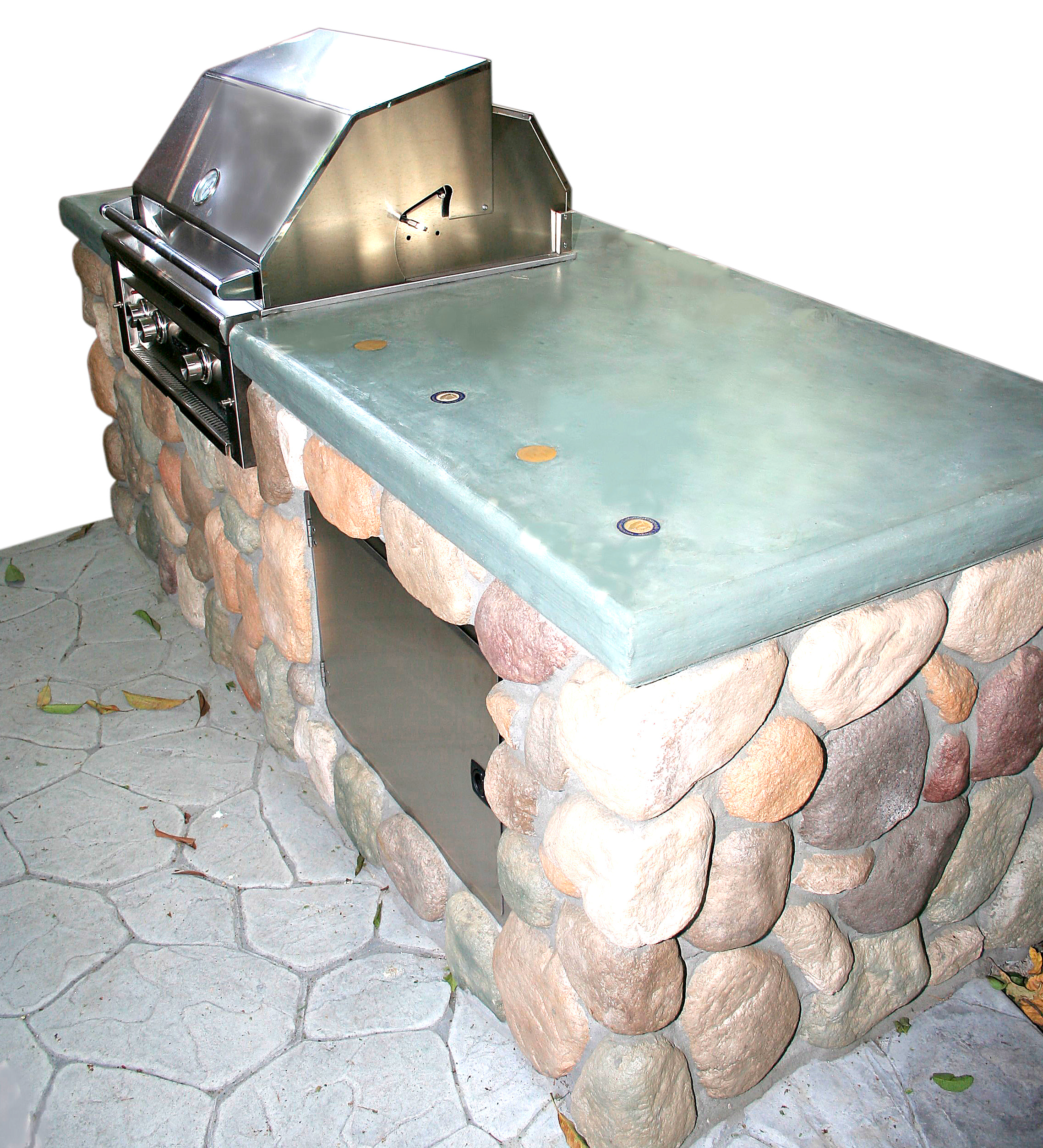 Doug Carlton, Concrete Counter top BBQ Photo courtesy of Doug Carlton