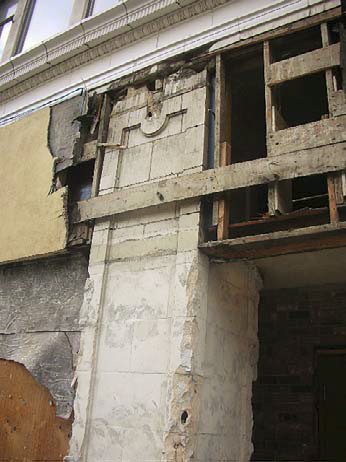 Years of weather and destruction left this hotel in bad shape.