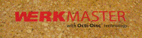 WerkMaster logo was placed on this concrete floor with RapidShield