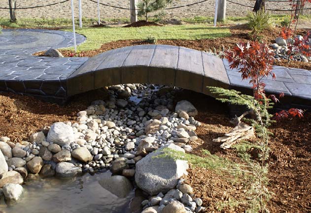 The award-winning showpiece by Jeremiah Johnson Concrete Inc.