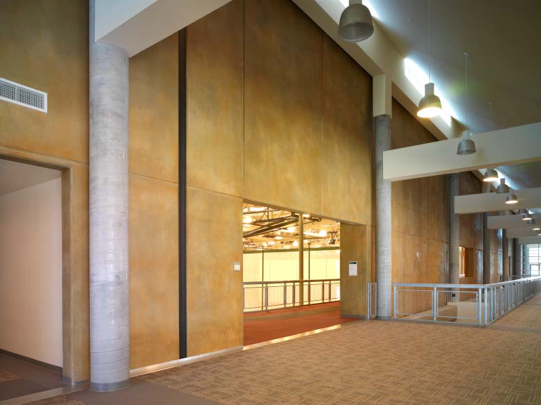 70,000 square feet of exterior plazas and a grand entrance walkway at the Los Angeles County Museum of Art