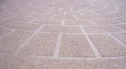 Exposed Aggregate Faux Paver Effect - Exposed Aggregate Faux Paver Effect Butterfield Color www.butterfieldcolor.com This simple textured look is very versatile and easily achieved with just a few ingredients.