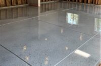 Liquid Chip System installed in a garage