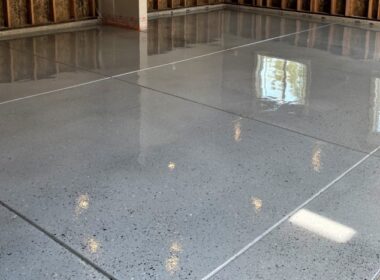 Liquid Chip System installed in a garage