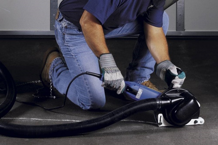 Pre-grind treatments are used to help improve the appearance of polished concrete
