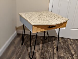 A table made of concrete by Blose