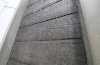 wood-look concrete designs