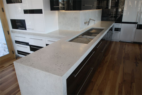 Becker Architectural Concrete, Woodbury, Minn. Project: Billy Smith Residence, Wayzata, Minn.