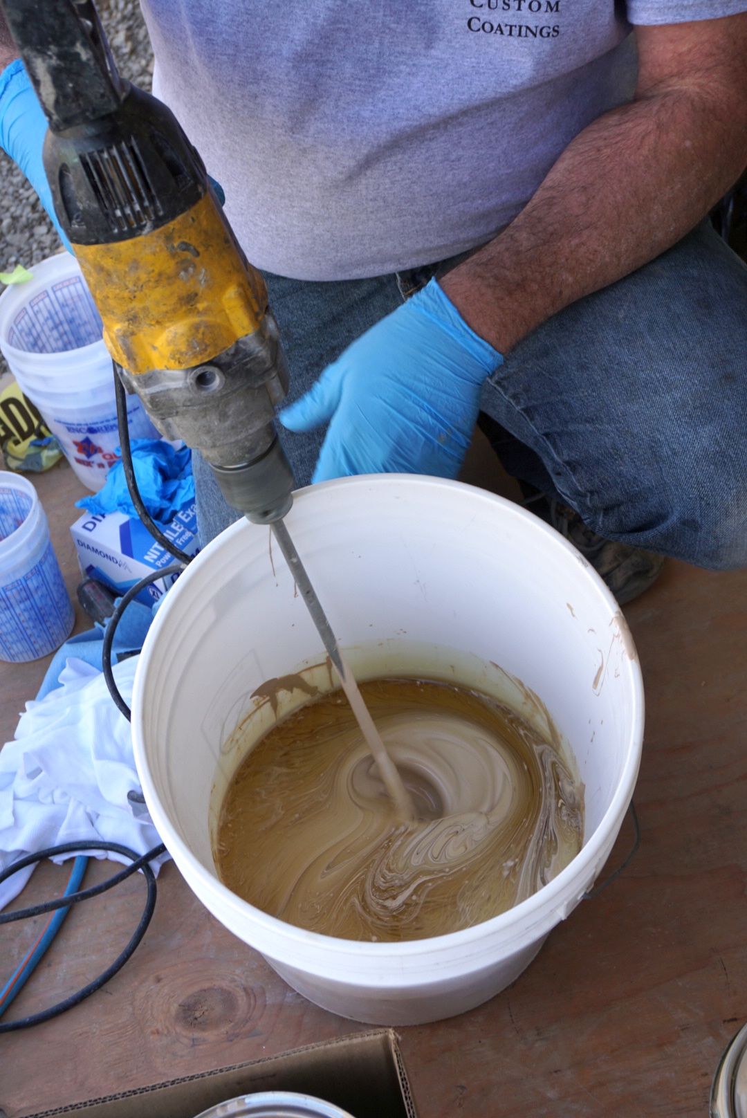 individually mixing part 1