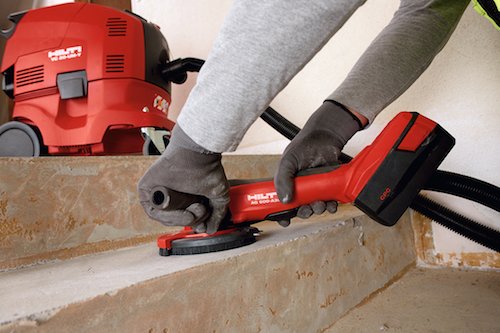 Hilti 600 A36 cordless grinder