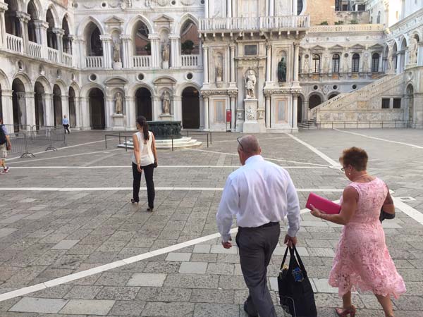 courtyard of doge's palace