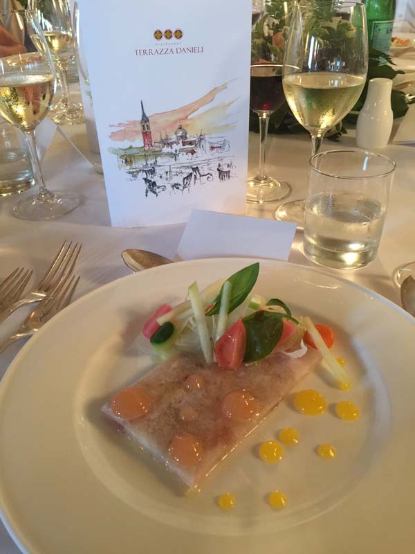 five-star hotel danieli luxurious dinner