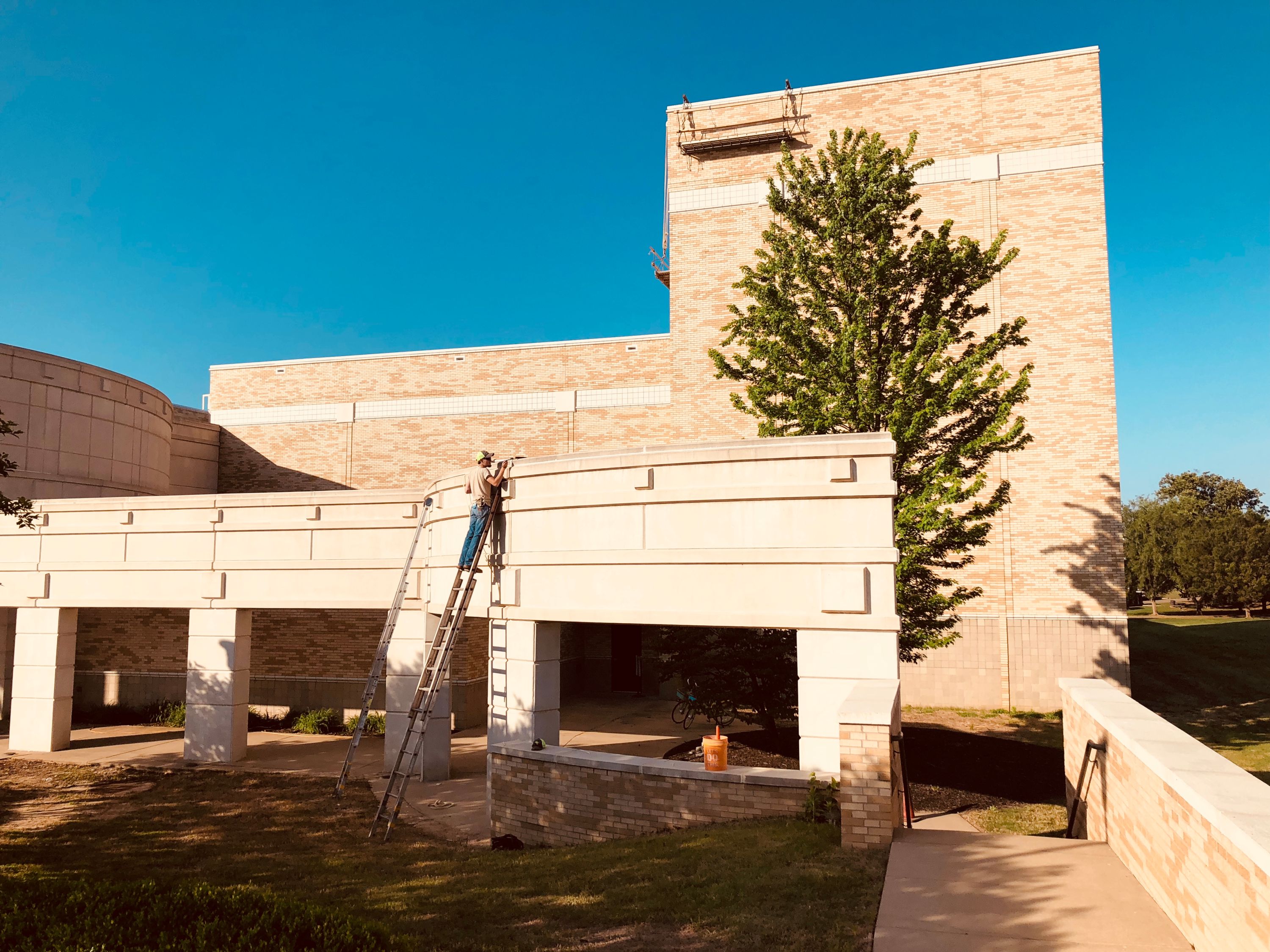 ASUs Fowler Auditorium building was experiencing moisture intrusion 3