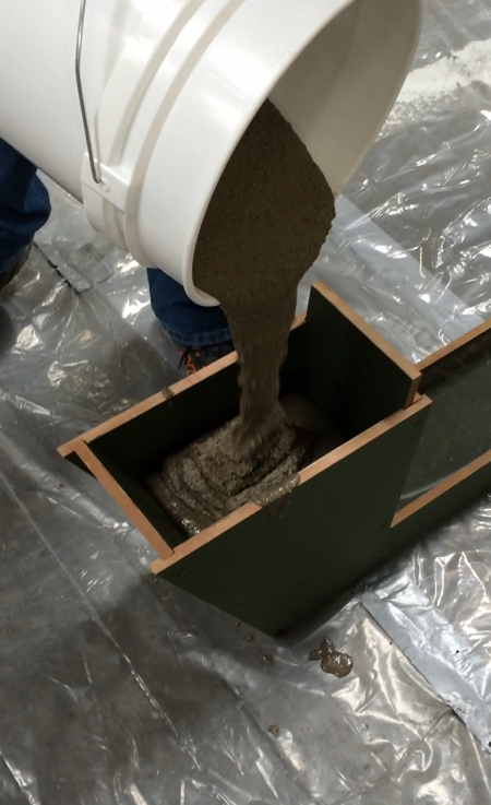 These tiny fibers, distributed throughout the repair mortar, enhance the four key properties of the material that cause traditional materials to crack (tensile strength, modulus of elasticity, tensile creep and drying shrinkage rate).