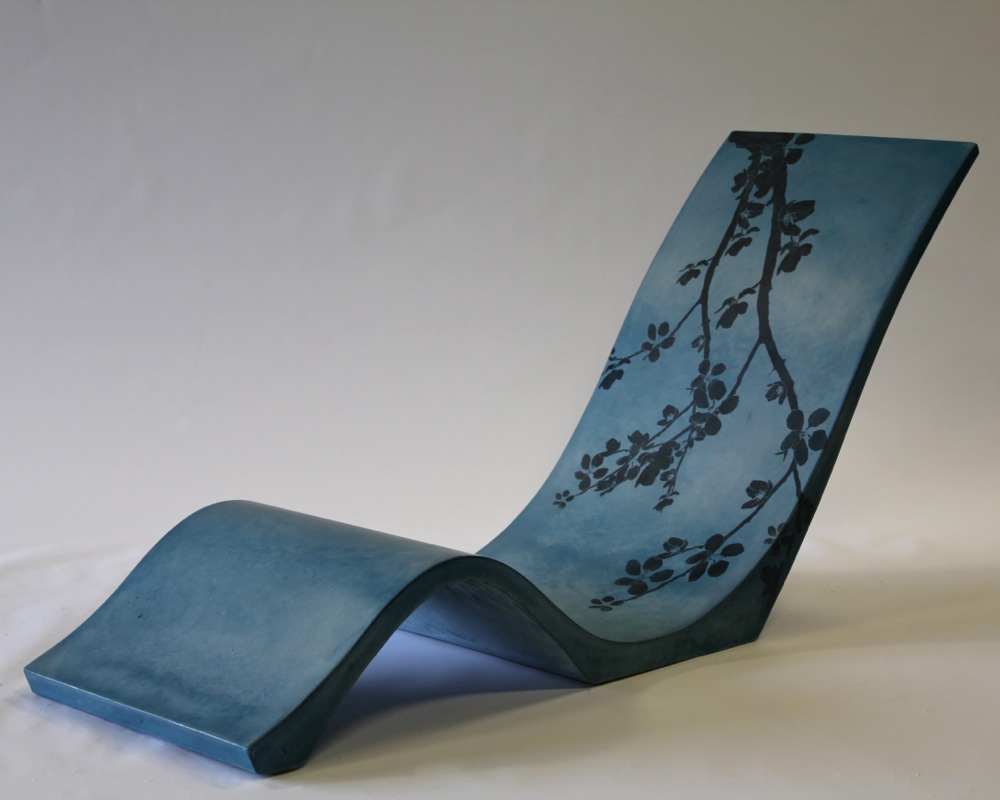 Auctioning concrete furniture to support sick children through art 2