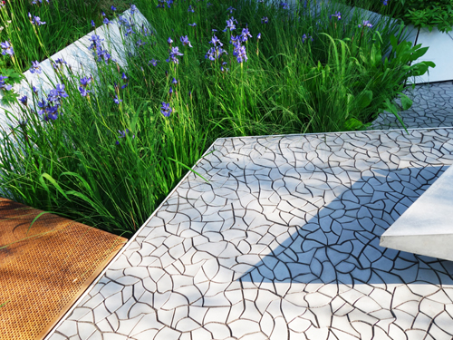 Buggs colour choice of light gray  originally named Moon Garden  adds a layer of weightlessness to the contemporary concept and shows how sustainable design can be elegant