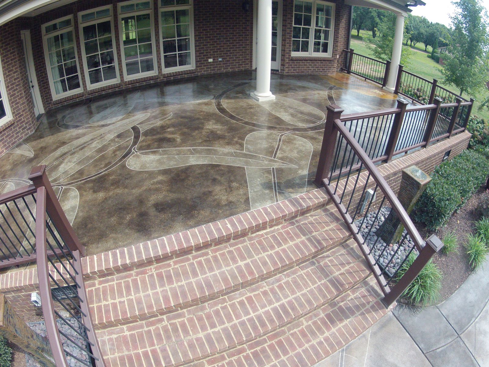 Rick Lobdell Hummingbird Patio - Concrete Decor Magazine