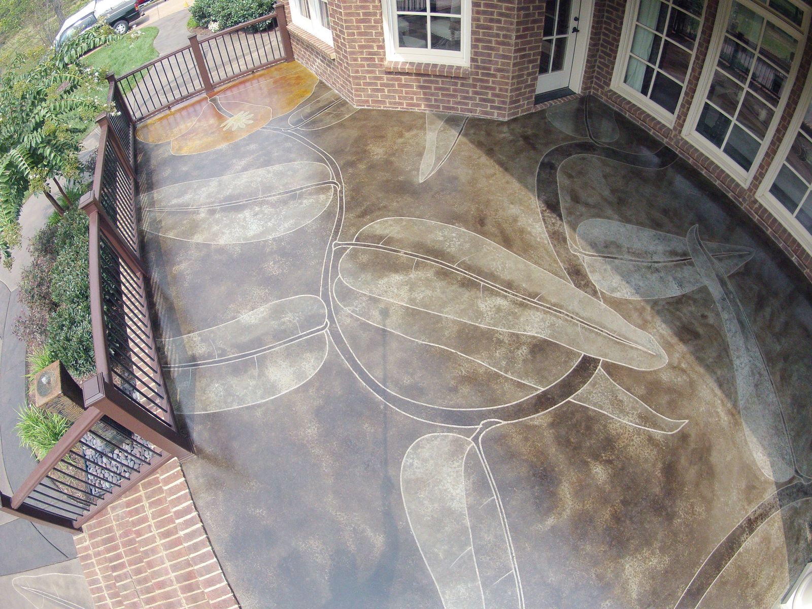 Rick Lobdell Hummingbird Patio - Concrete Decor Magazine