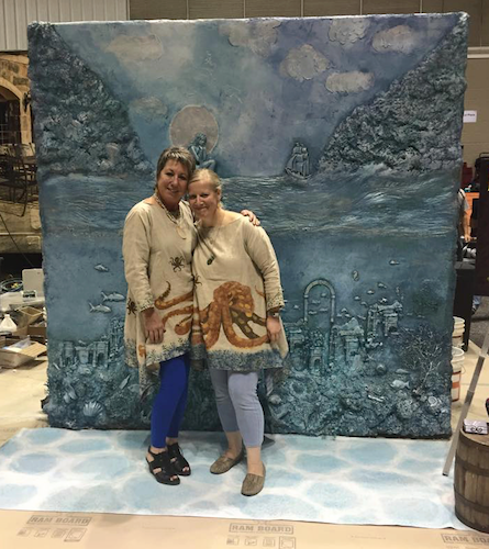 Brawl in the Fall Concrete mermaid