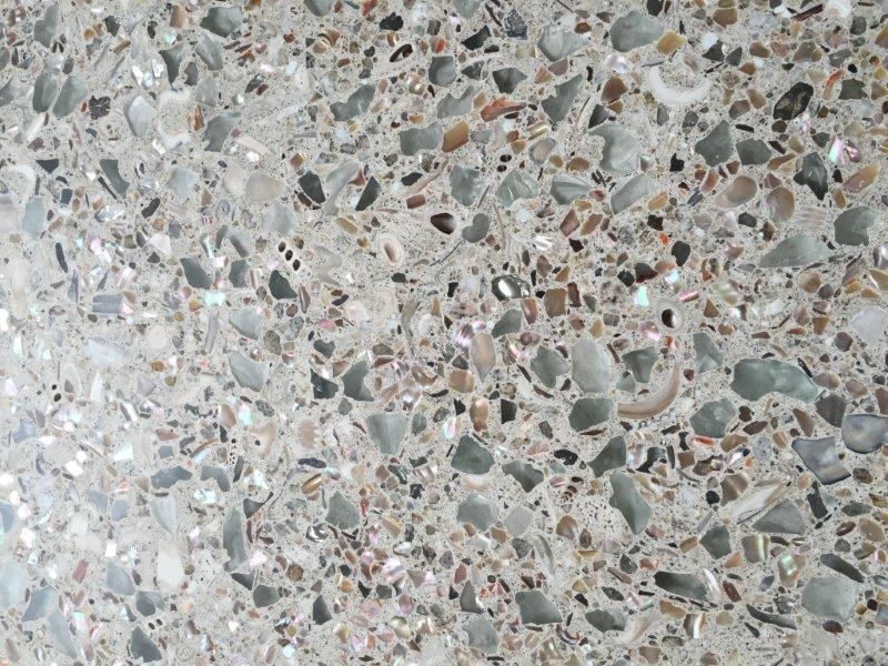 Scott Cohen cast shell coffee table close up