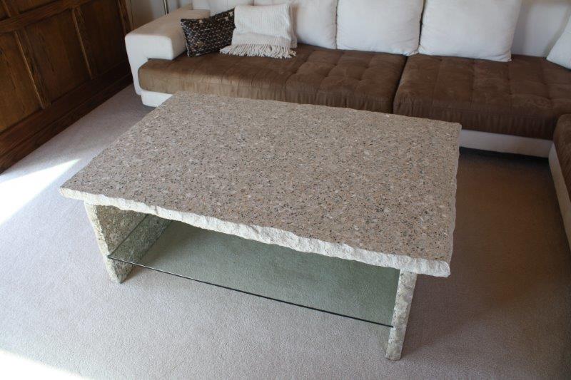 Scott Cohen cast shell coffee table