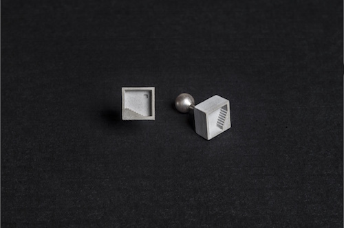 Material Immaterial studio concrete cuff links 5
