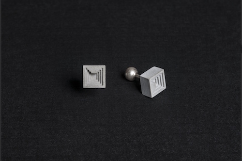 Material Immaterial studio concrete cuff links