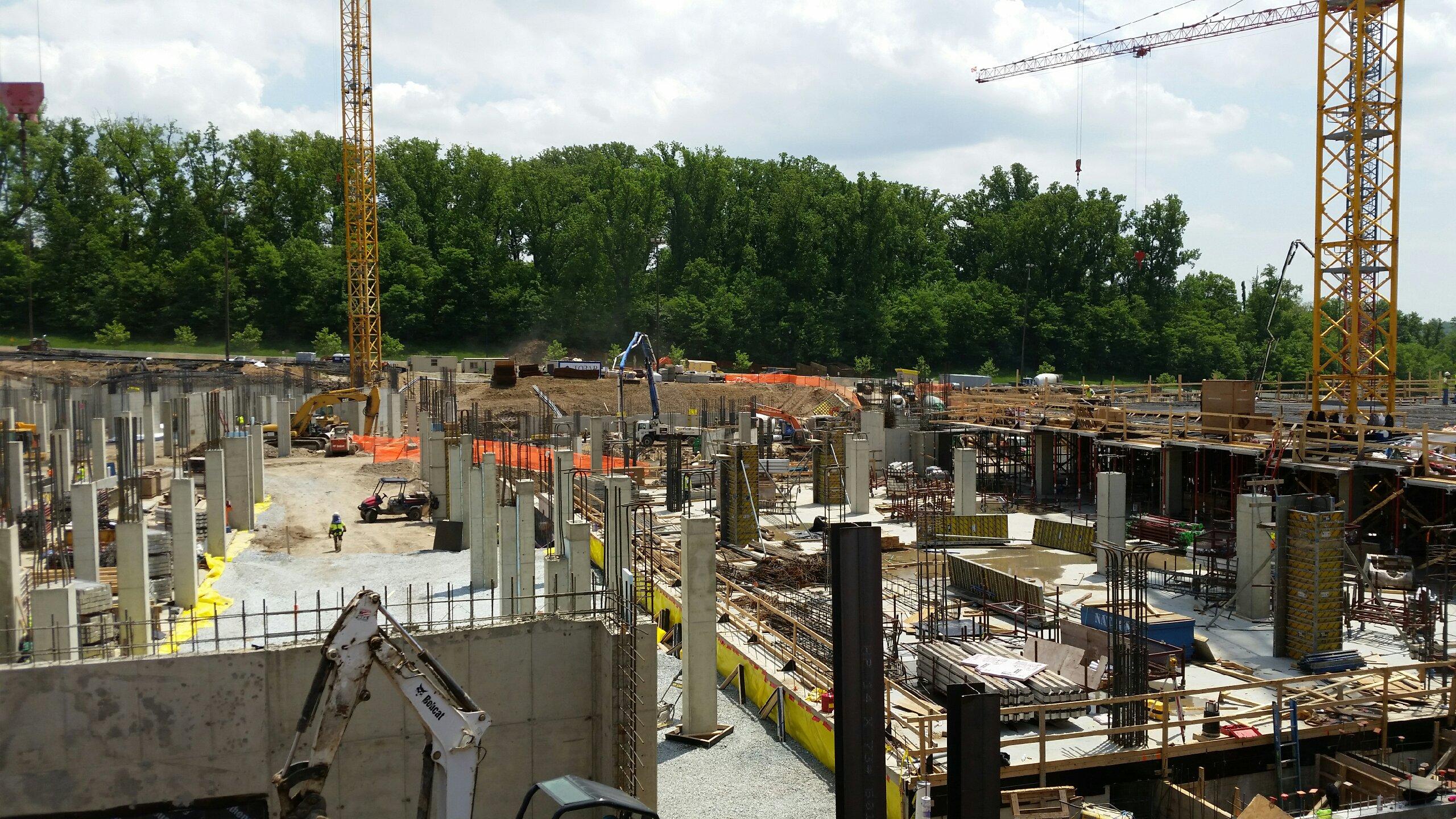 This 24-story, mixed-use development was designed with sustainability in mind and includes extensive use of natural light, LED lighting and water-saving features such as a 750,000-gallon cistern that will collect rainwater.