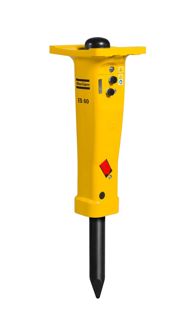 Atlas Copco reveals streamlined hydraulic breaker attachment line