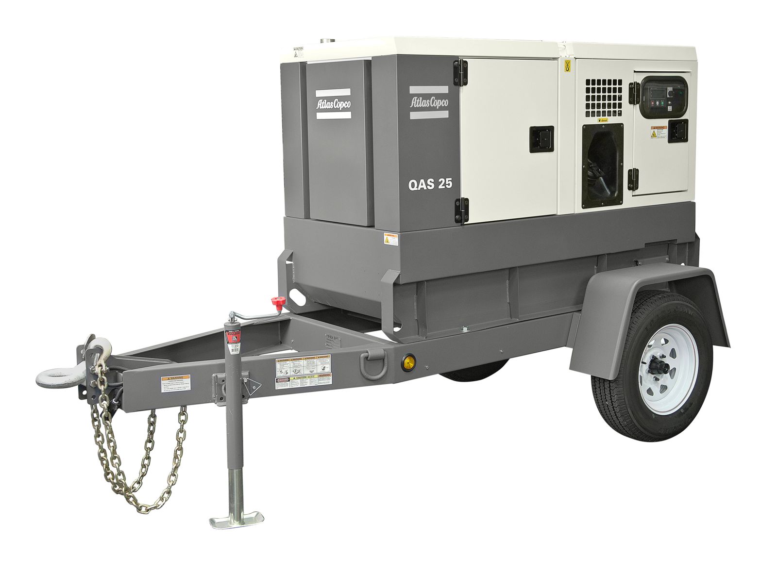 Atlas Copco Portable Energy announces the release of new QAS 25 generator