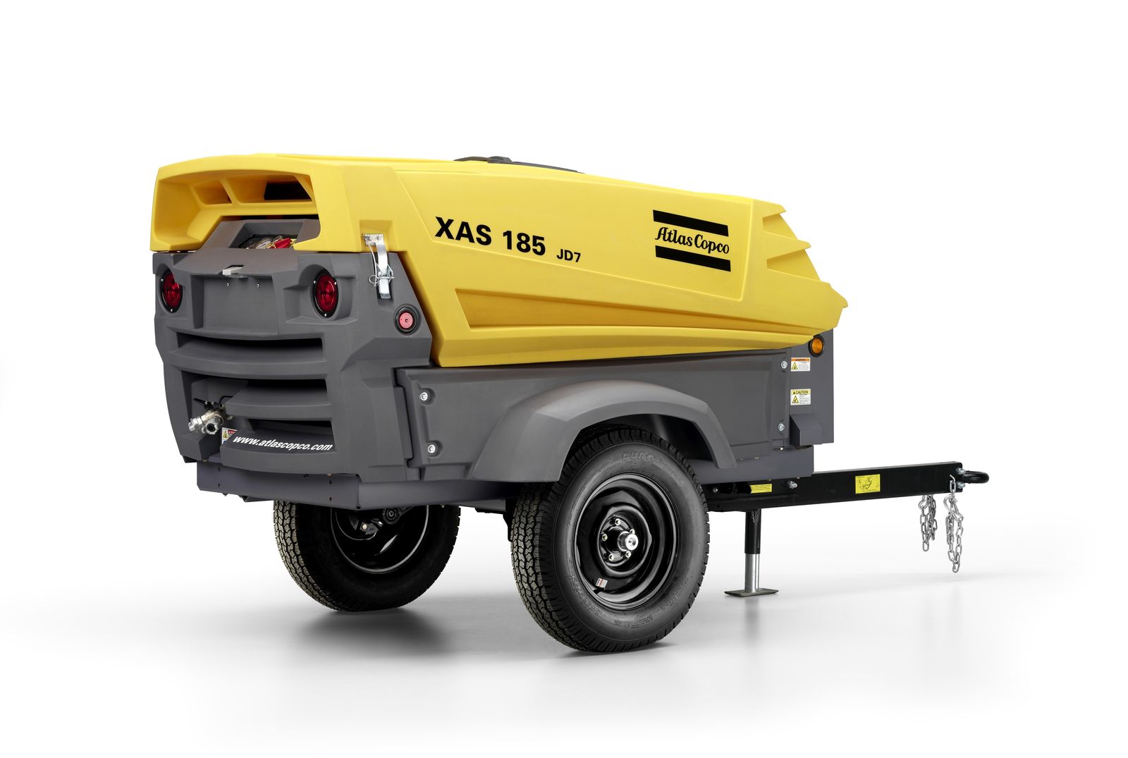 Atlas Copco exhibited the XAS 185
