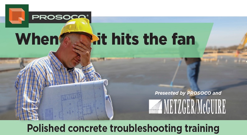 Polished Concrete Troubleshooting Training by Prosoco