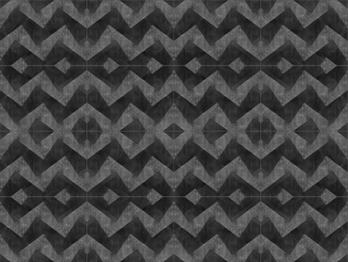 Corrosi tiles by Tesselle Iron color