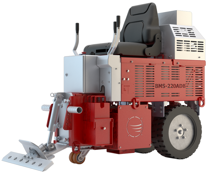 BMS-220 ABD Ride On Scraper - Concrete Decor Magazine