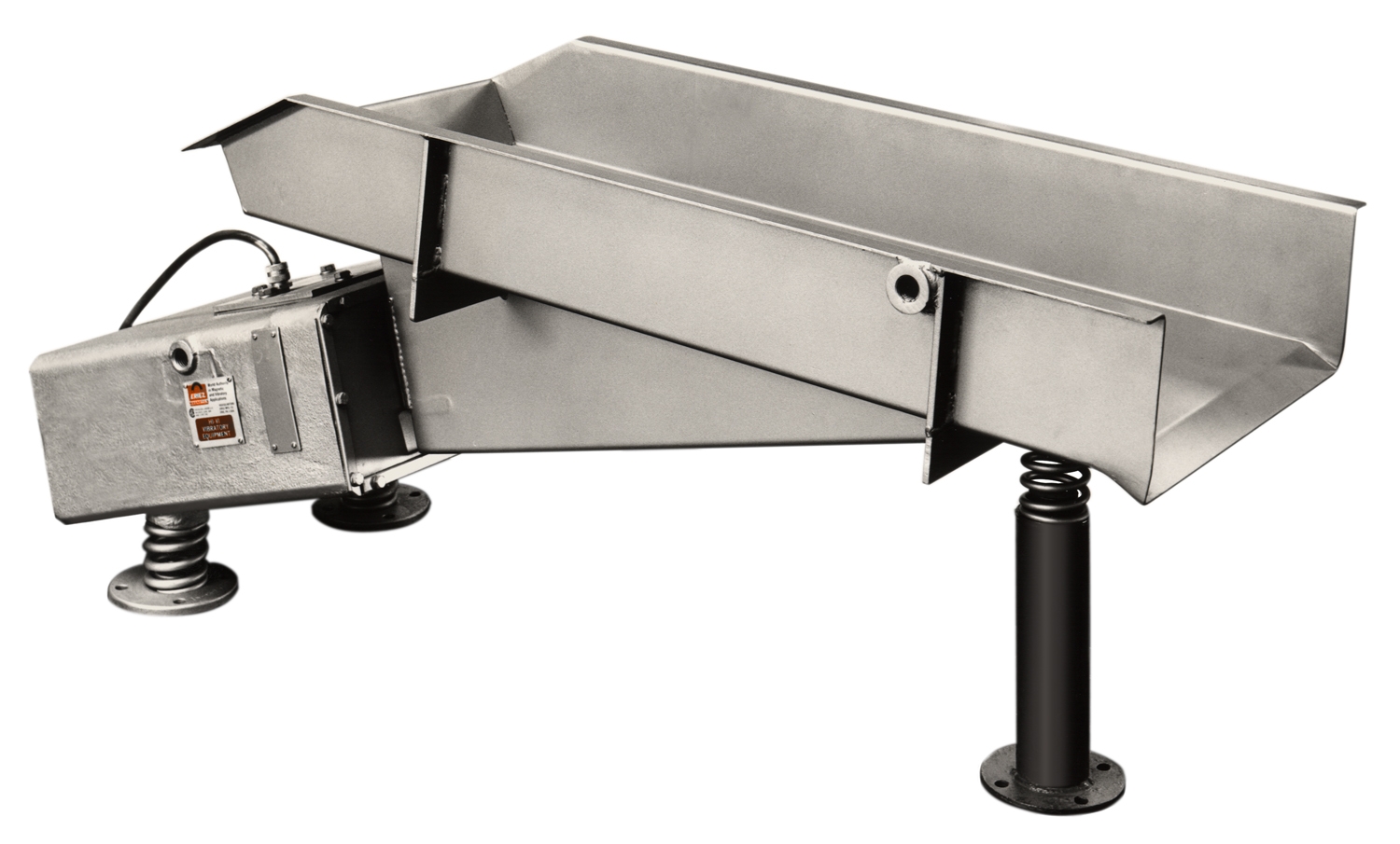 Eriez' Heavy Duty Electromagnetic Vibratory Feeders are available in nine models with capacities to 850 tons