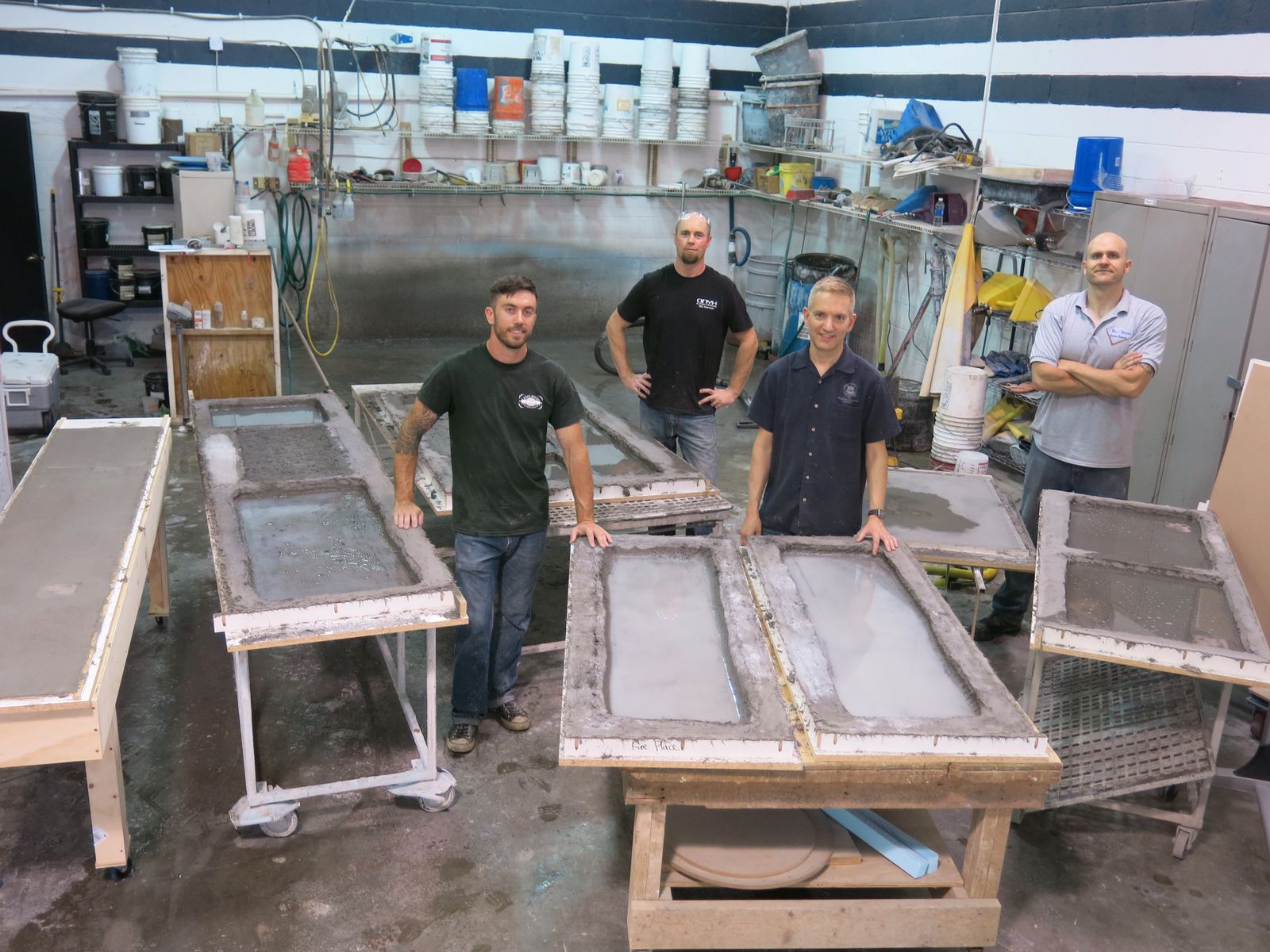 The Concrete Countertop Institute (CCI) created a concrete countertop featured in a recent episode of the television show Love It or List It.