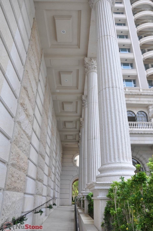 NuStone spray n the construction and design industries, natural stone is usually held in high regard as a premier building material because of its unique character, elegance and stability.