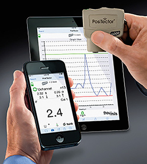 The new PosiTector SmartLink tool from Defelsko turns cellphones, tablets into virtual PosiTector gages