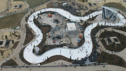 Maggie Daley Park skating rink
