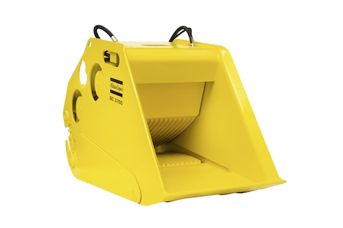 Atlas Copco Bucket Crusher attachment