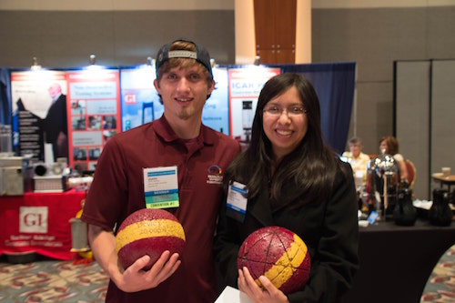 ACI concrete bowling ball competition