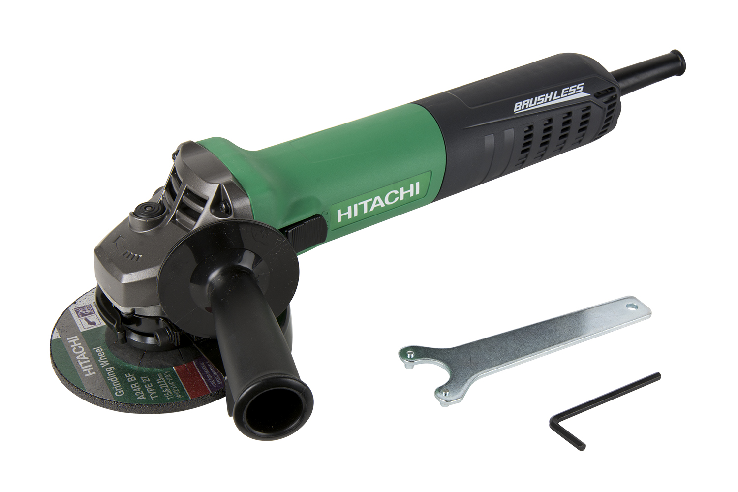 Hitachi AC Brushless Variable Speed Angle Grinder G12VE
