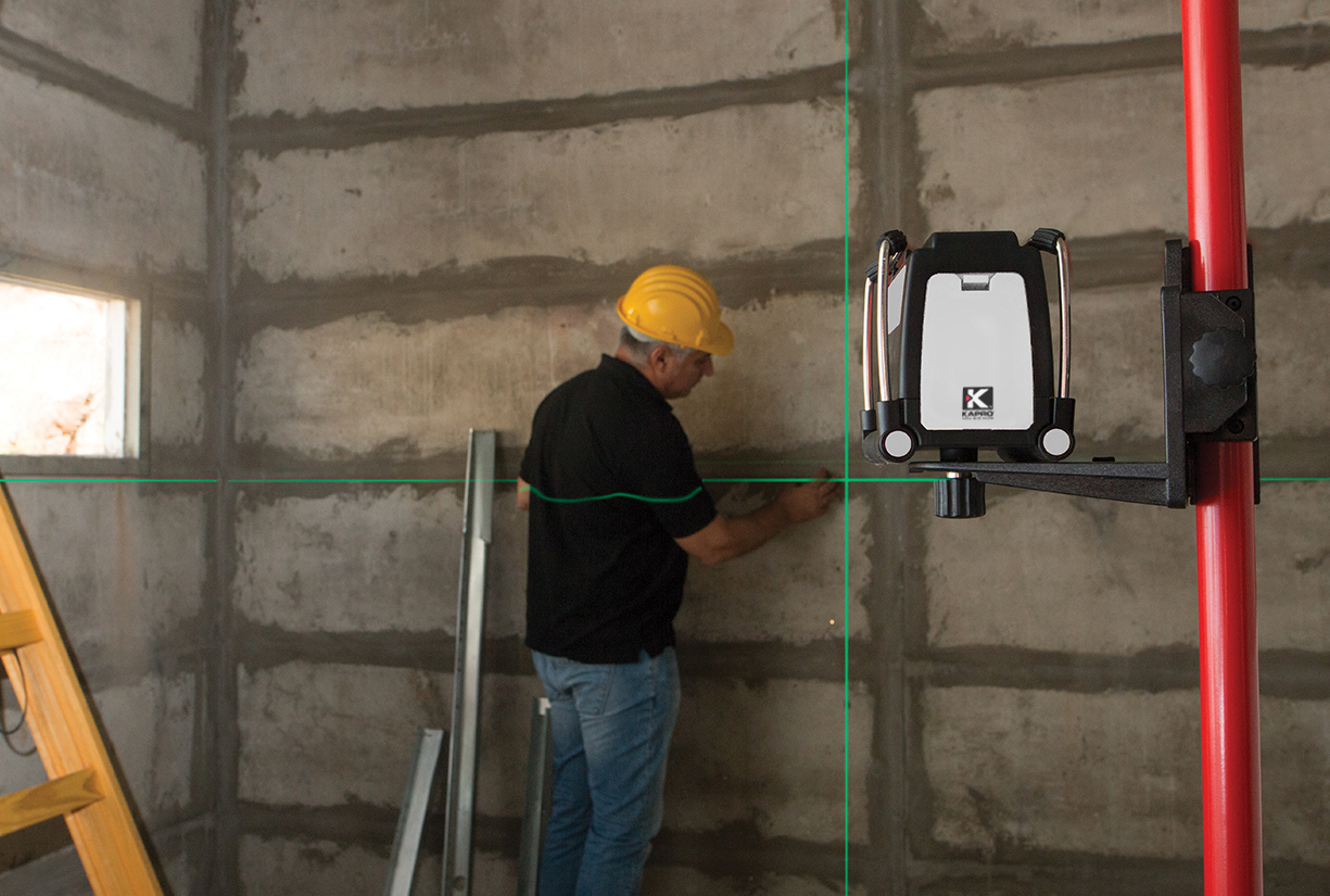 Kapro Tools introduced its 873G Prolaser® Vector Green Laser Level.