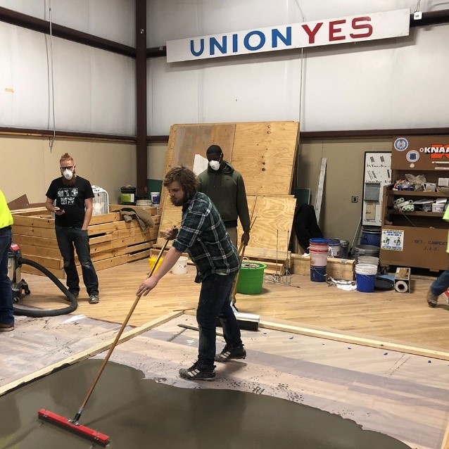Ardex is heavily involved with INSTALLs Substrate Preparation Certification trainings including: proper installation of patching and leveling materials and moisture control systems.