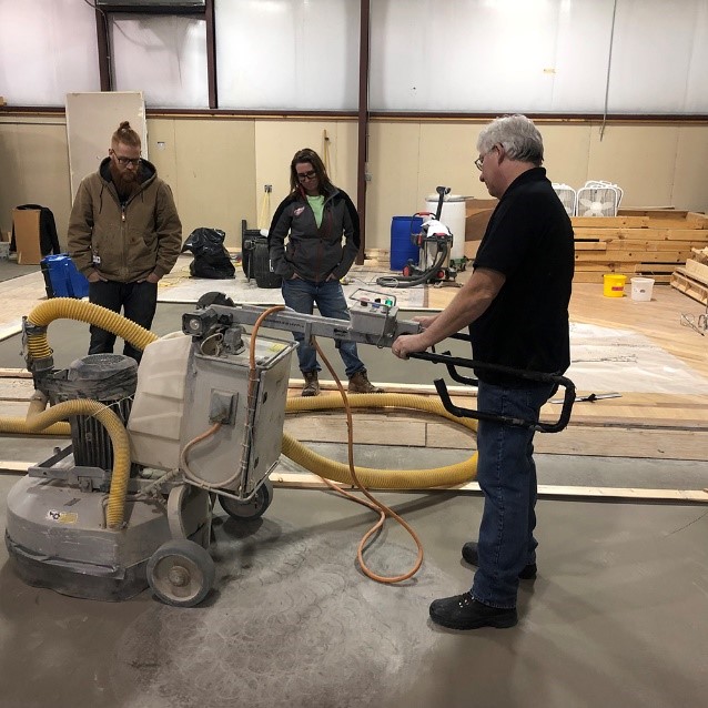 Among the first polished topping training locations were: New Jersey Local 251, Detroit Local 248 and Ohio Local 373.