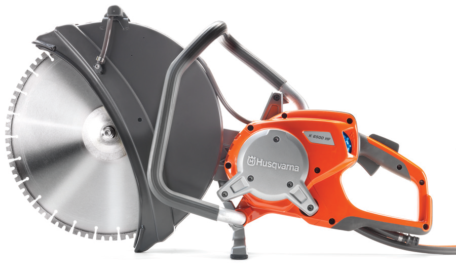he Husqvarna K 6500 is a powerful electric handheld power cutter.