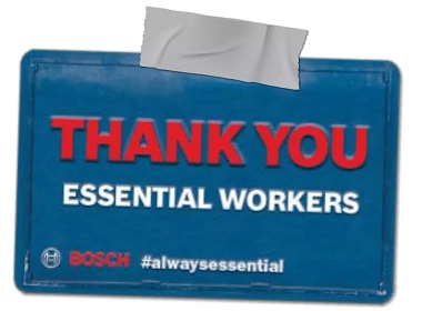 a big thank you to trade workers - giving back to trade workers