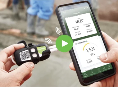 SmartRock Concrete Sensor